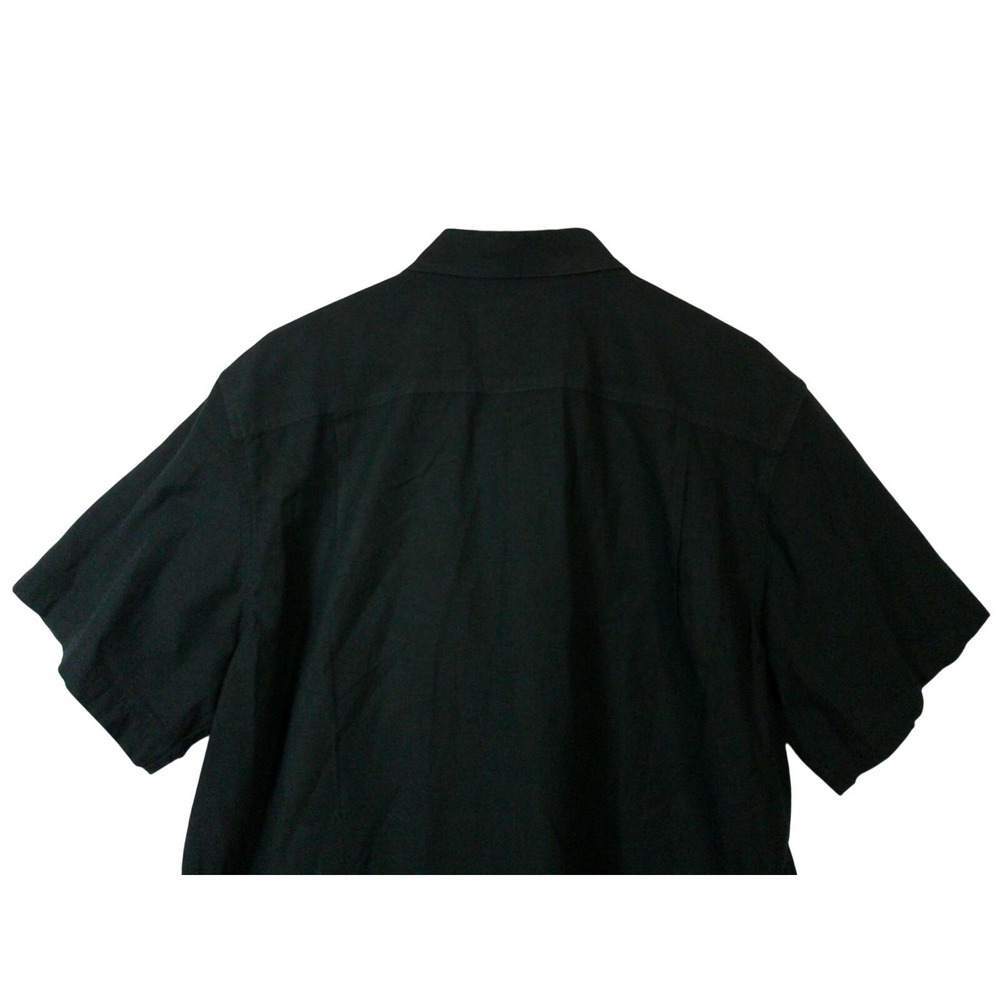 Carhartt Button Down Shirt Mens XL Black Loose‎ Fit Short Sleeve 104369 BKC Work - Picture 10 of 13